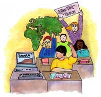 CyberFair art by Debi McNabb