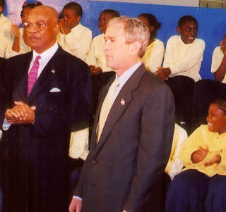 President Bush & Secretary of Education Paige