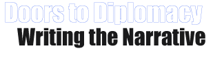 Doors to Diplomacy Narrative