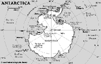 Map of Antarctica