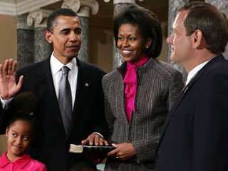 Obama Swearing In Ceremony