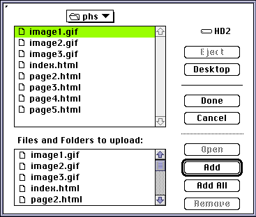 Fetch Image - Adding Multiple Files